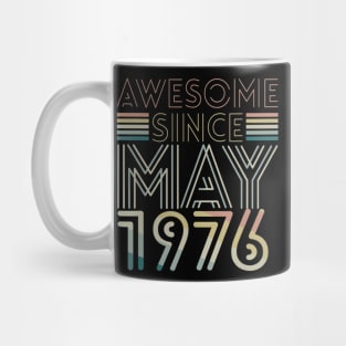 44th Birthday gift Awesome Since April 1976 Mug